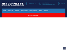 Tablet Screenshot of plumbertallahasseeflorida.com